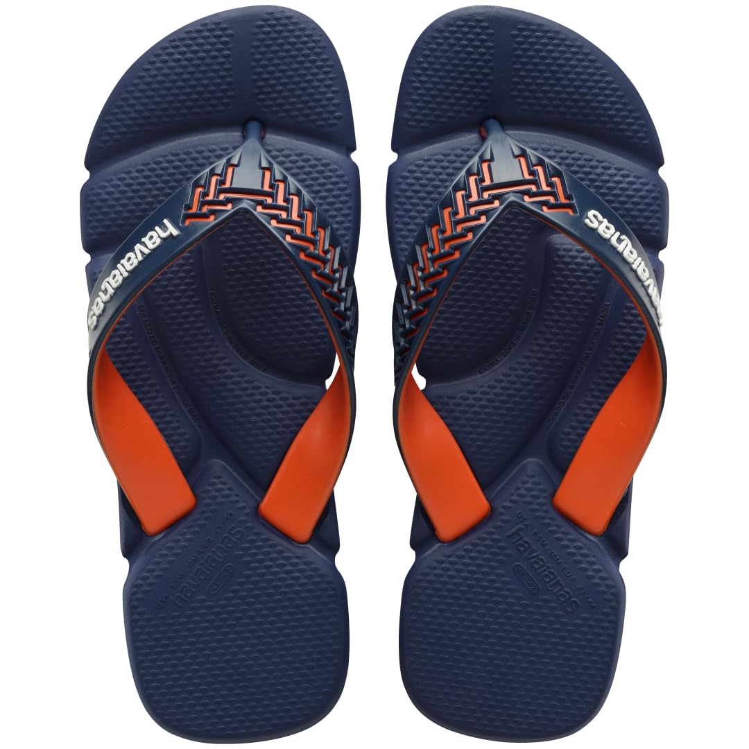 Havaianasfor Men - Power 2.0 Flip Flops - Navy/Navy/White - 9/10