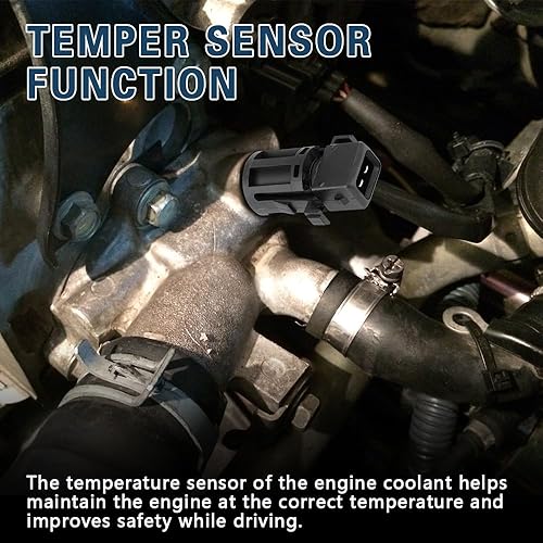 Miniatura 5 de Sensor de temperatura del refrigerante del automóvil, sensor de temperatura profesional del refrigerante del motor, sensor de temperatura del agua