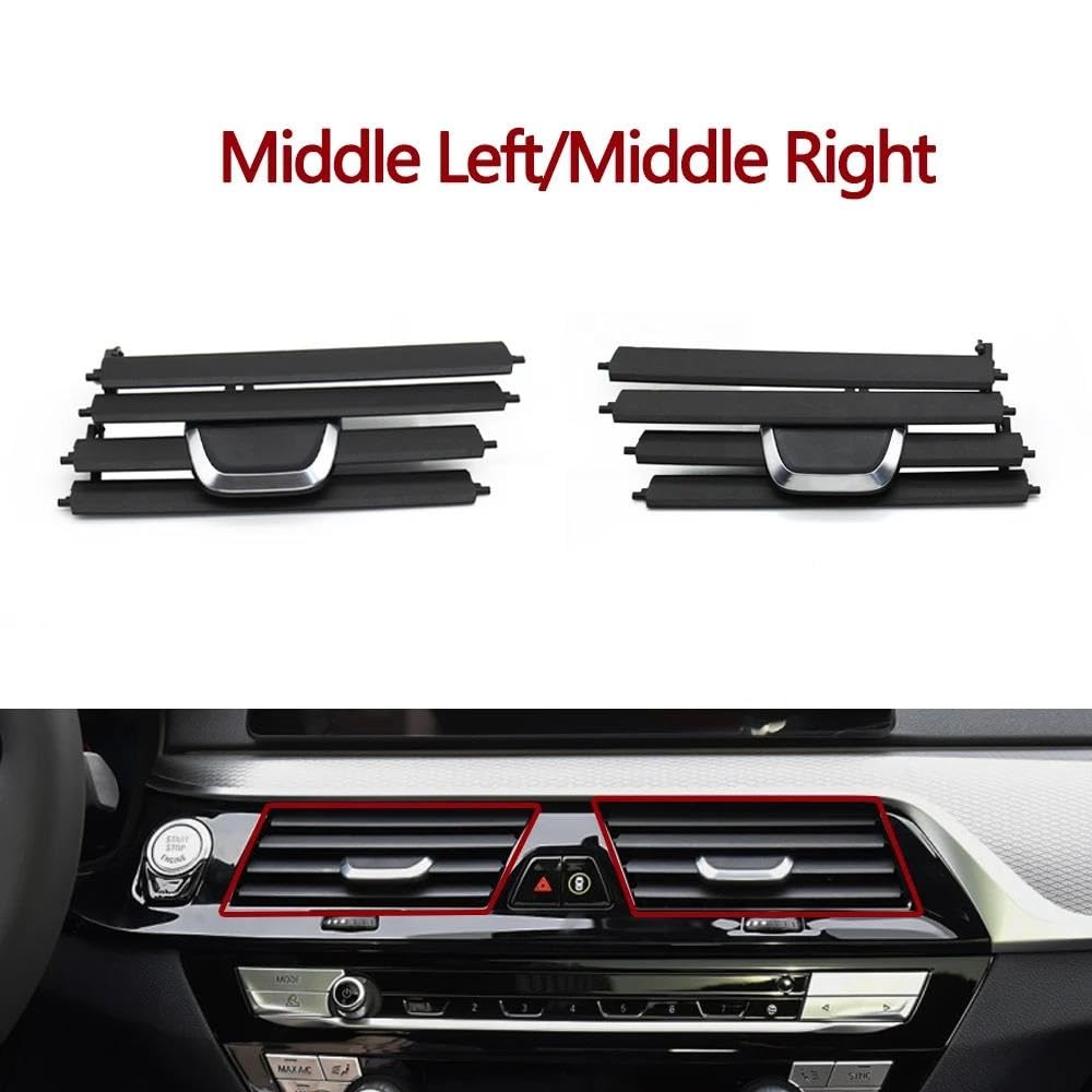 Clips Pour Grilles D'aération De Tableau De Bord BMW Série 5/6GT (2017-2021) - Fixation Accessoires