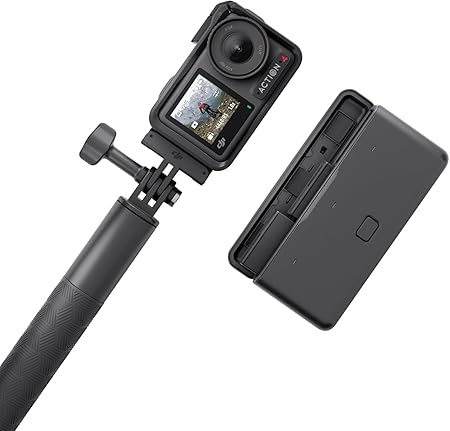 DJI Osmo Action 4 Adventure Combo - 4K/120fps Waterproof Action Camera with 1/1.3-Inch Sensor.
