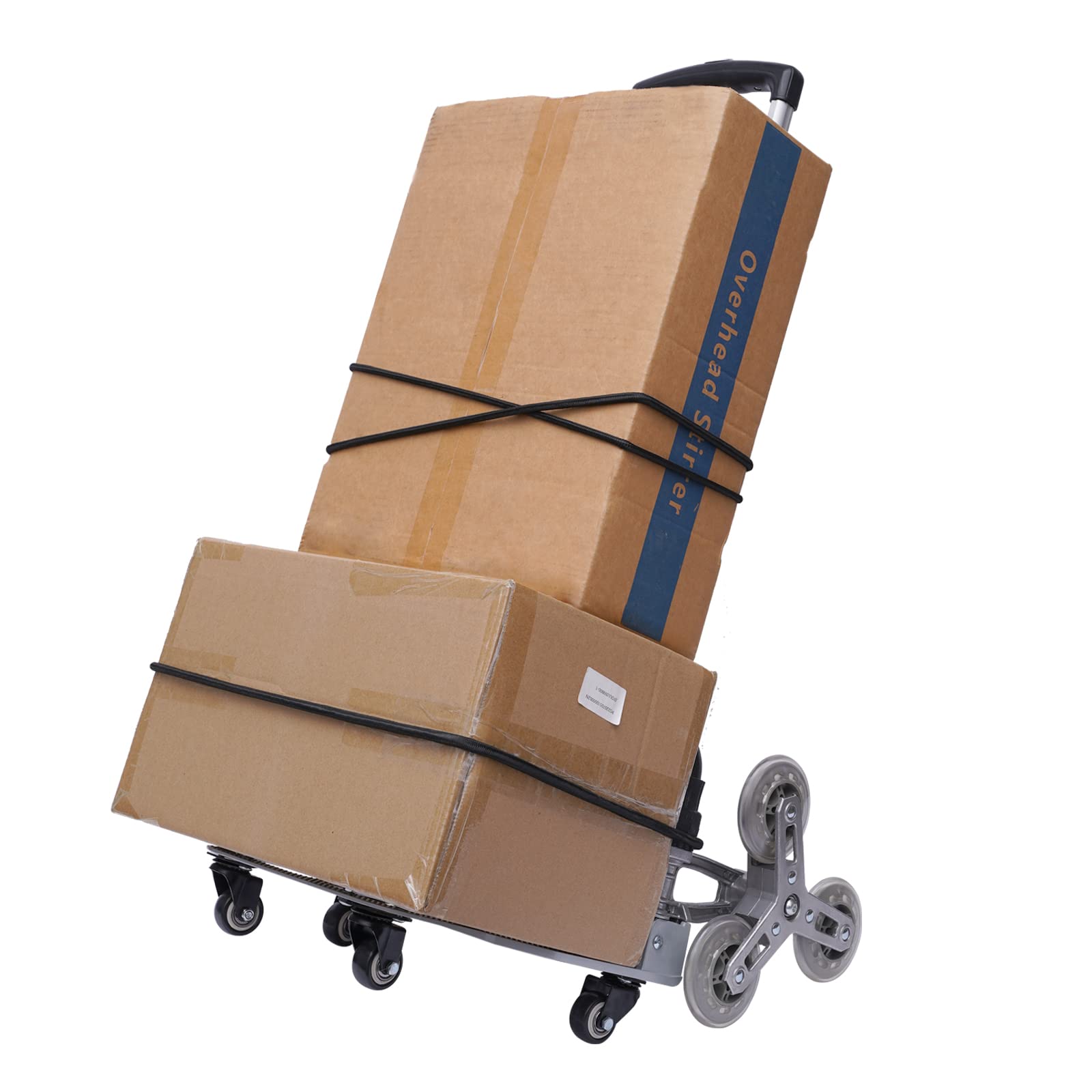 Wózek transportowy składany – potrójna regulacja wysokości – kółka i zdejmowana, wodoszczelna torba do uniwersalnego zastosowania – z aluminium / wózek transportowy