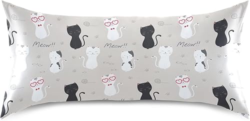 Miniatura 3 de Fundas de almohada de seda para el cabello y la piel, transpirable y sedosa, funda de almohada de satén suave, tamaño estándar, para dormir,