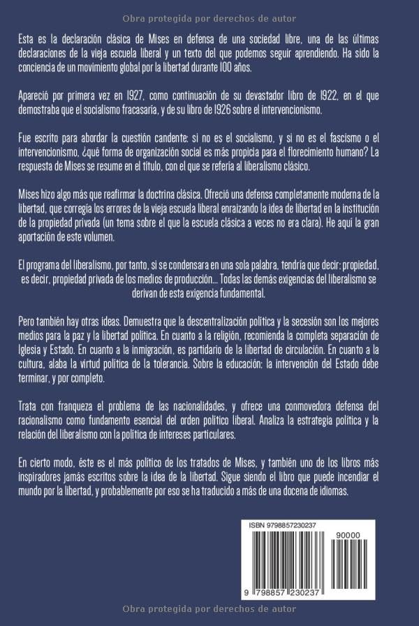 Miniatura 2 de Liberalismo en la tradición clásica democrático y de libre mercado (Spanish Edition)