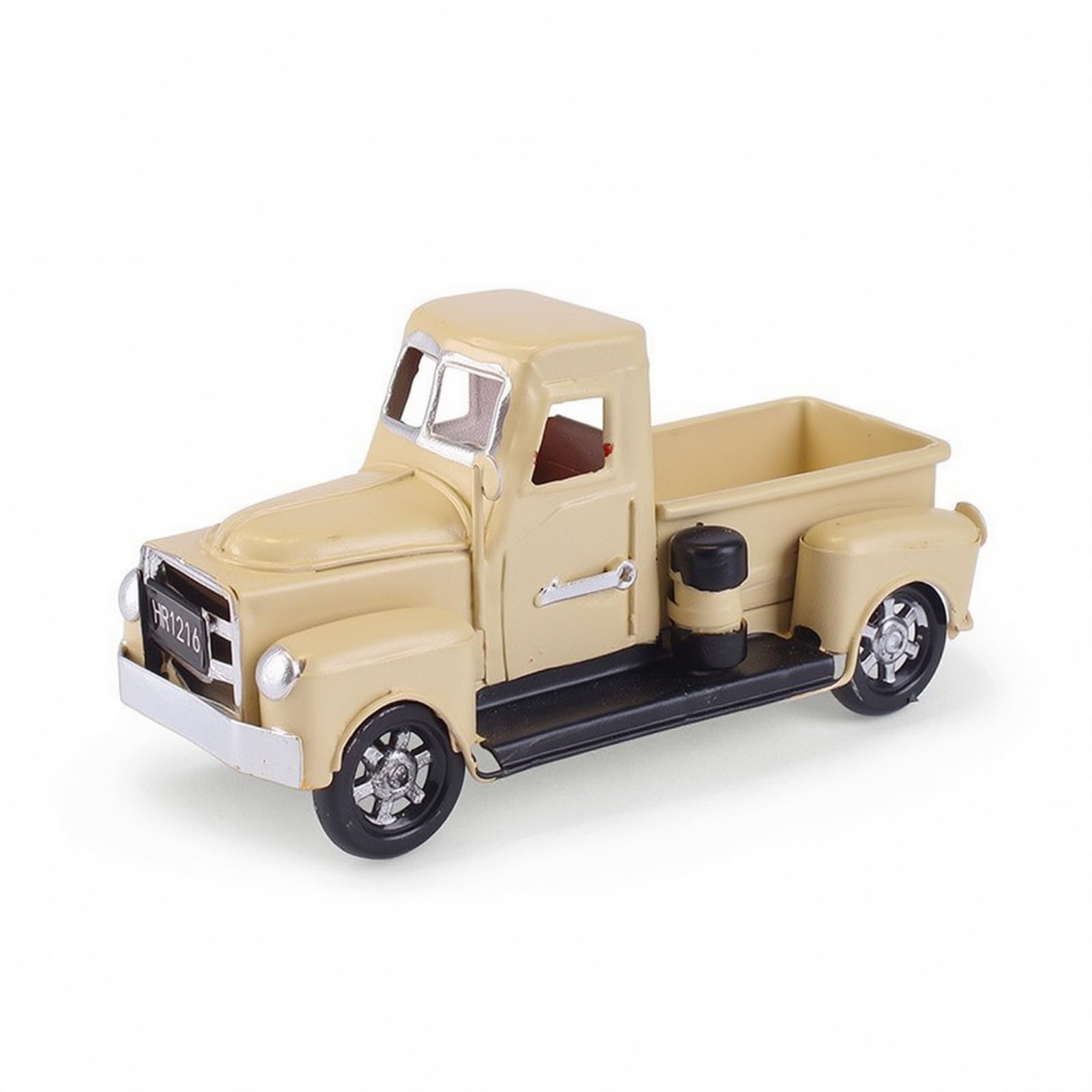 Camión en miniatura de colección retro rockible camioneta vintage beige