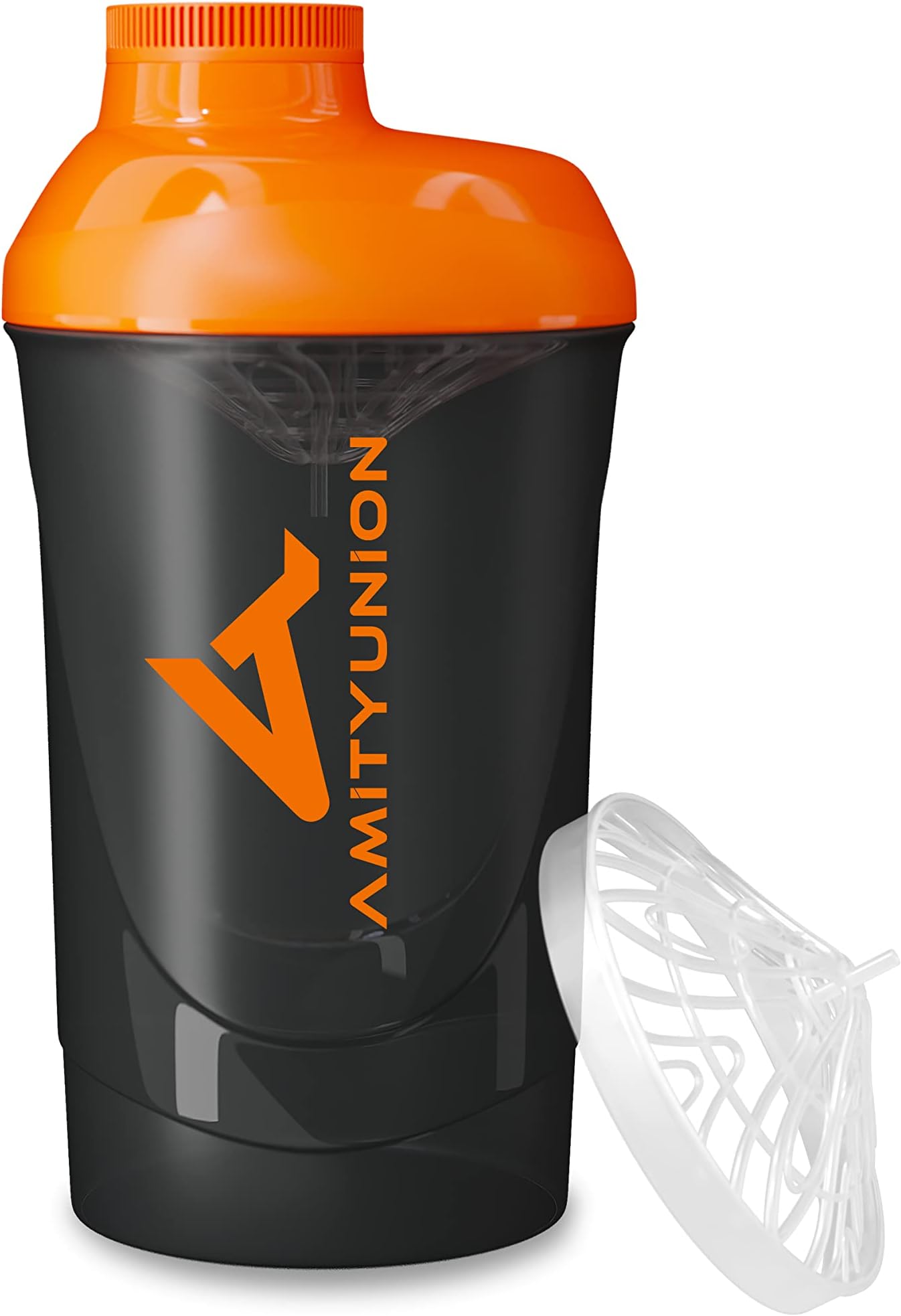 Ironaxx Protein Shaker - Shaker Proteico Con Tappo A Vite E Setaccio - Foto 7
