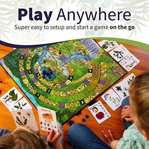 Wildcraft! An Herbal Adventure Game – Family Educational Game With 25 Herbs To Learn - Educational Games/Cooperative Board Games With 3 Printable Learning Tools Including Plant Guide And Coloring Book #TOP5