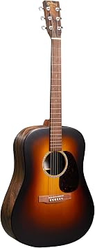 Martin DX2E Acoustic Electric Guitar Ziricote Burst