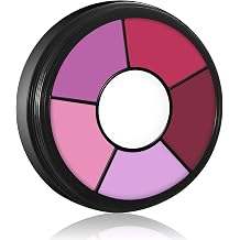 BOBISUKA Hot Pink Face & Body Paint 6 Colors Cream Washable Face Paint for Clown Doll Sugar Skeleton Panther Unicorn Mermaid Costume & Theme Easy to Blend, High Pigment & Long Lasting