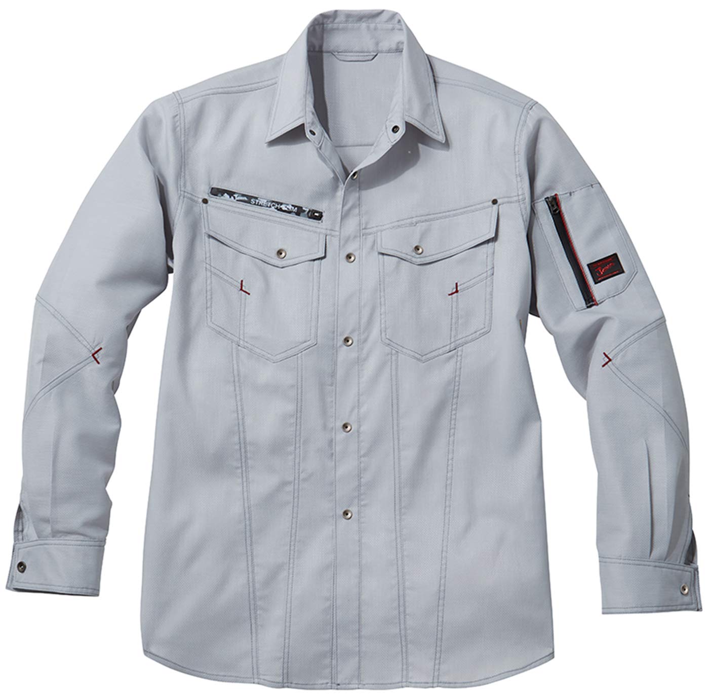 Amazon.co.jp: 自重堂 Jawin 56804 ストレッチ長袖シャツ [2020年春夏