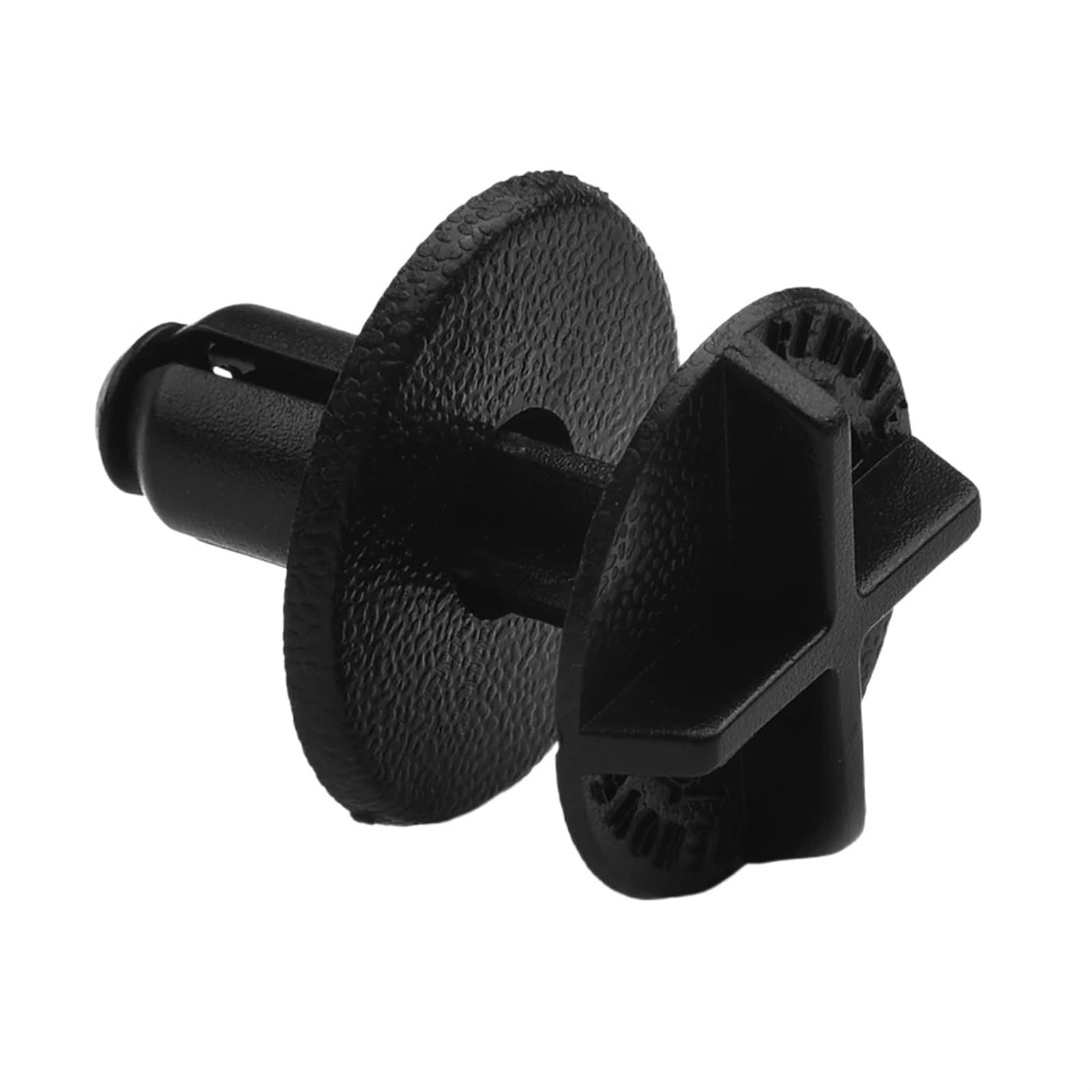 10 Clips De Fixation Pour Cache Radiateur - Compatibles Jaguar S-Type, Land Rover (Noir, Nylon)