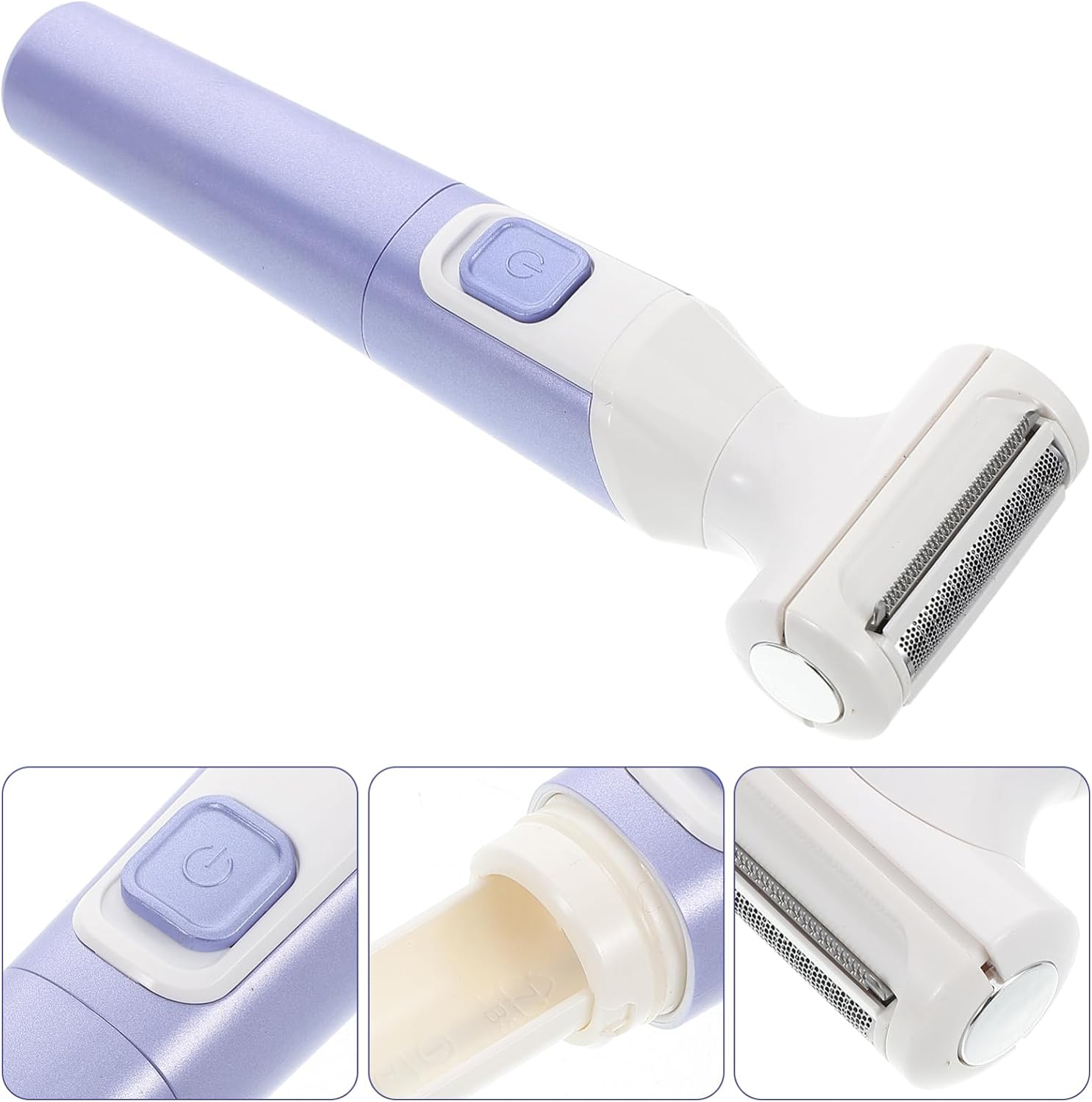 VALICLUD Women Remover Dual Shaver for Body Face and Bikini Use Painless Trimming Device for Armpits Legs and More and Design