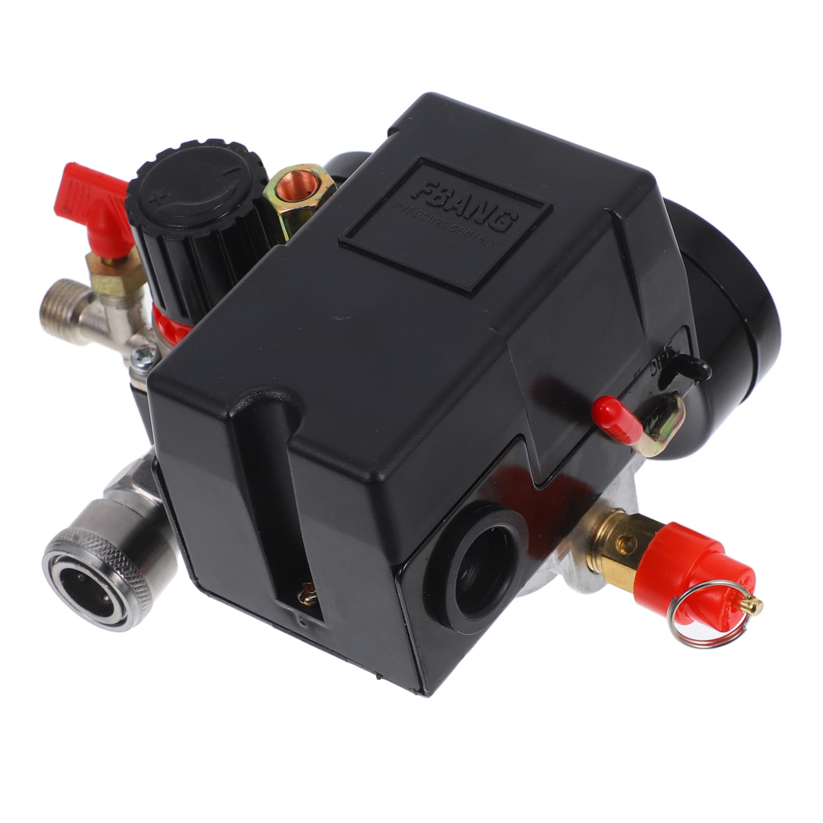 Cabilock Repuestos Para Compresor De Aire Kit Completo Con Manómetro Regulador y Válvulas De Seguridad