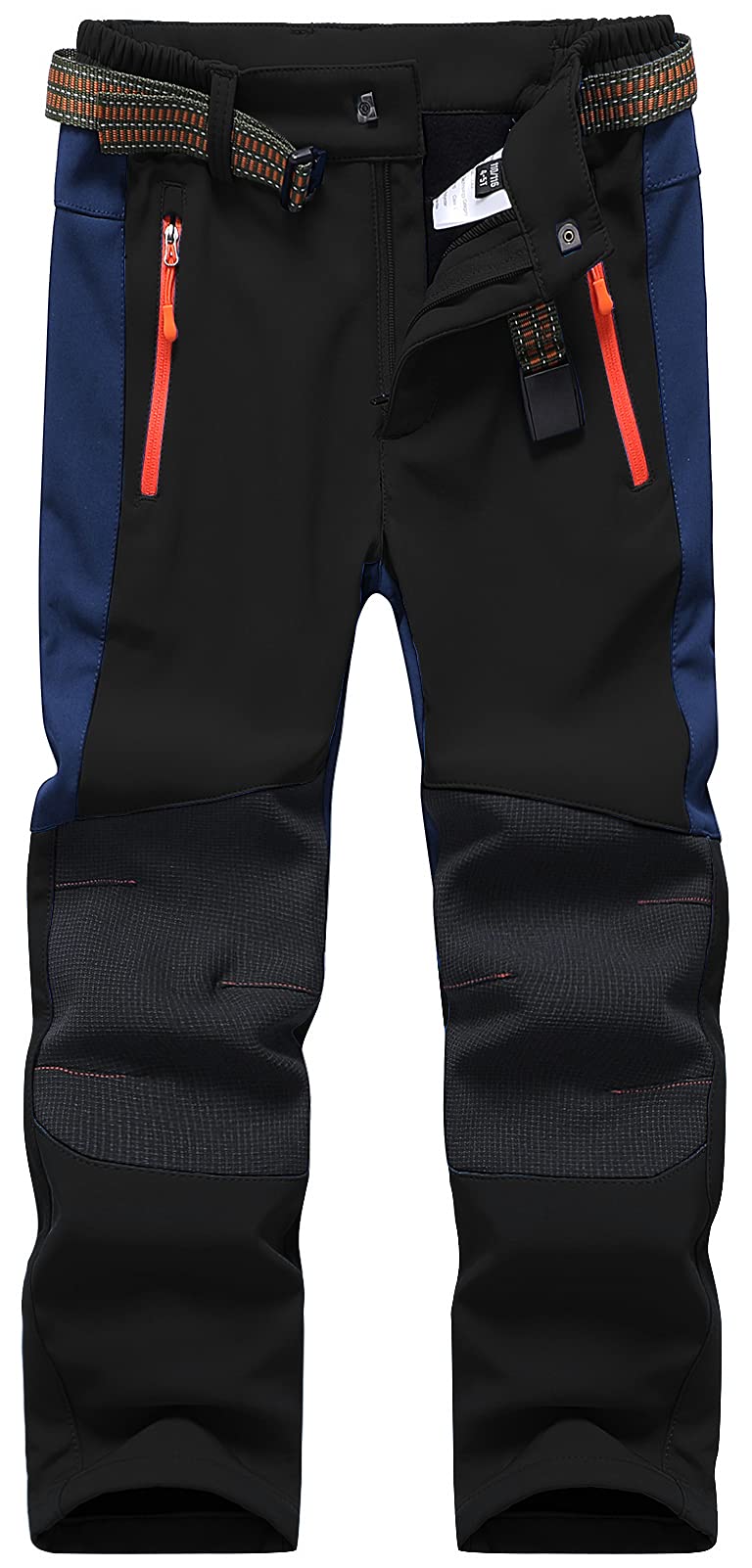 DAFENP Pantaloni Neve Trekking Bambino Impermeabili Sci Traspirante Softshell Invernali Pioggia Escursionismo Ragazze Ragazzo
