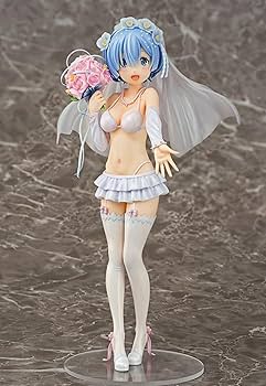 中古 Phat Company | ファット・カンパニー フィギュア Re：ゼロから始める異世界生活 レム ウェディング ver. 2017年製 1/7 ABS＆PVC製塗装済み完成品 【719】 Amazon.co.jp: Re:ゼロから始める異世界生活 レム ウェディング