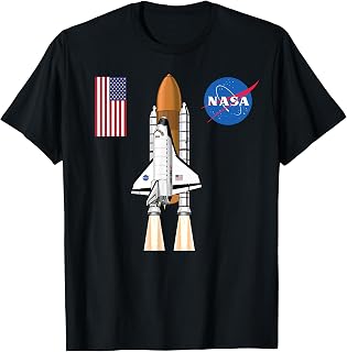 NASA Atlantis Space Shuttle T-Shirt