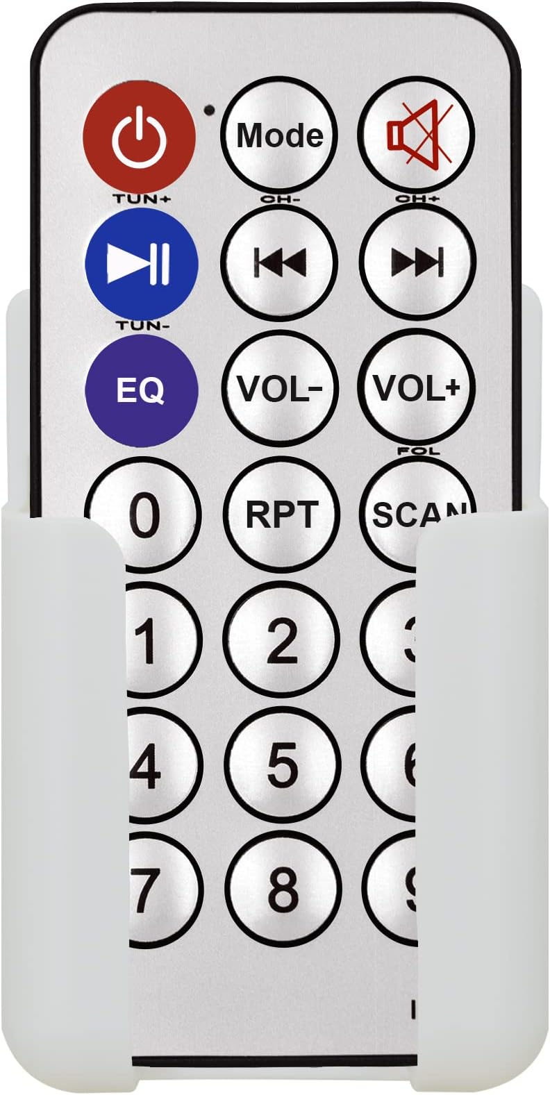 Replacement Remote Control for Pyle Audionic MAXCOOL BT Portable PA Karaoke Party Audio Speaker MAX-220 MAX-230 MAX-270 MAX-290 Sugar 20 Rex 5 Rex 9