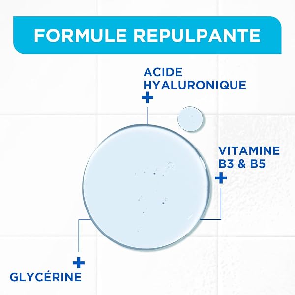 MIXA - Sérum Booster d'Hydratation Intense 24H - Repulpe & Illumine - Acide Hyaluronique Pur + Vitamines B3 & B5 - Peaux Déshydratées et Sensibles - 30ml - 3