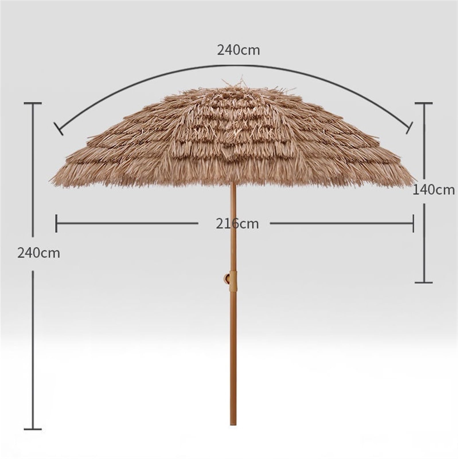 Parasol Tarasowy Parasol Ogrodowy Patio Na Podwórku Bez Podstawy Zewnątrz