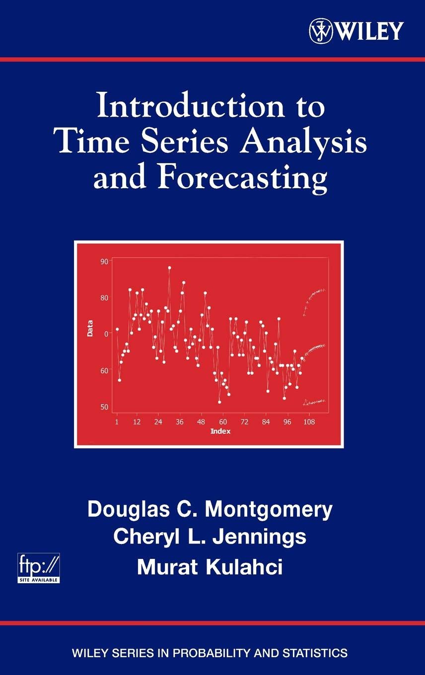 Amazon.com: Introduction to Time Series Analysis and Forecasting ...