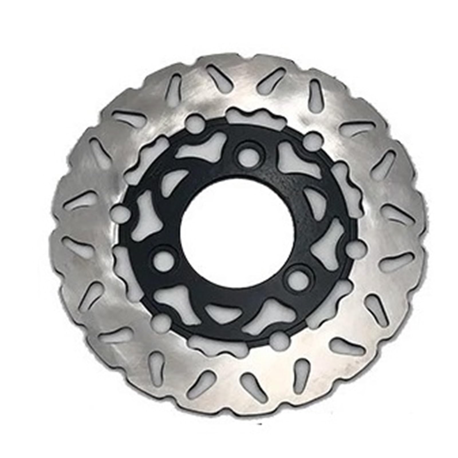 Piastra Freno A Disco Da 180 Mm, 200 Mm, 220 Mm, 230 Mm, Spessore 3 Mm, Adatta Per Ciclomotori, Scooter E Motociclette. Disco Freno Anteriore Moto(200mm)