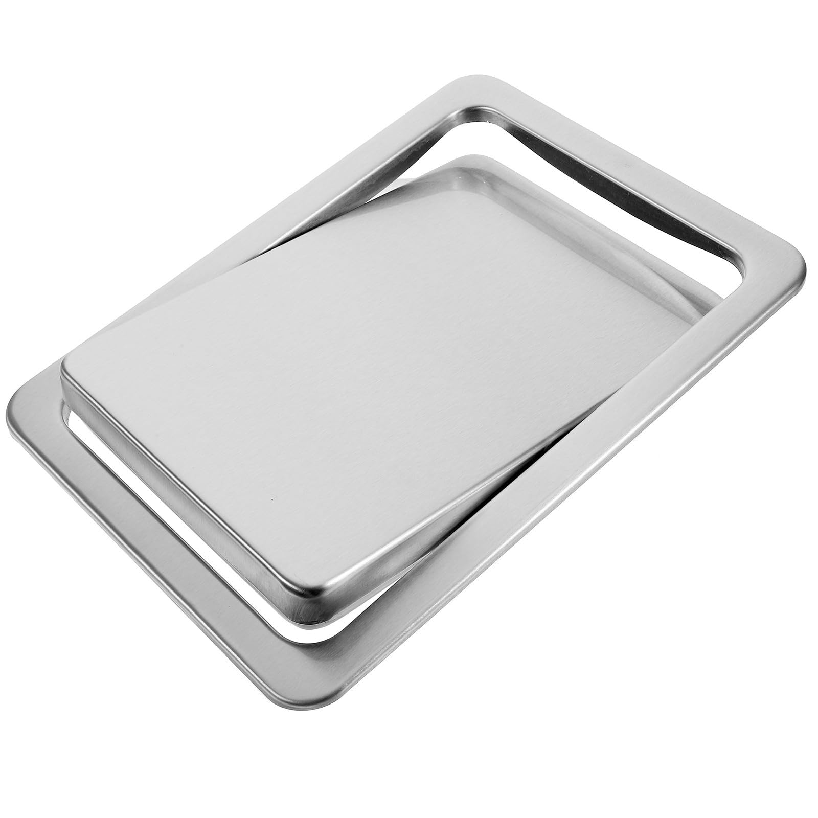 Acero Inoxidable Tapa Empotrada para Encimera Solapa