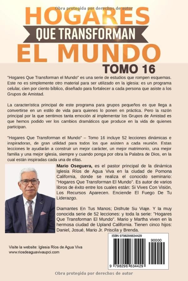 Miniatura 2 de HOGARES QUE TRANSFORMAN EL MUNDO Edición Especial TOMO 16 (Spanish Edition)