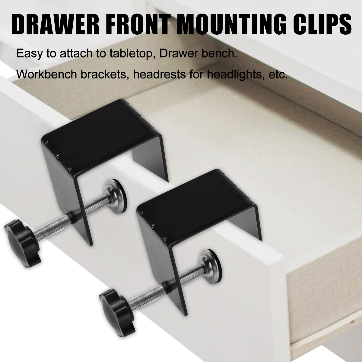 Serre Joint Menuisier en C, 50 mm Réglable Pince C, Cabinet Clamps, Acier Inoxydable, Mini Pince Serre Joint Dormant, pour Fixation du Bois, Fabrication et Bricolage