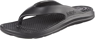 totes Men's Everywear Ara Thong Sandal