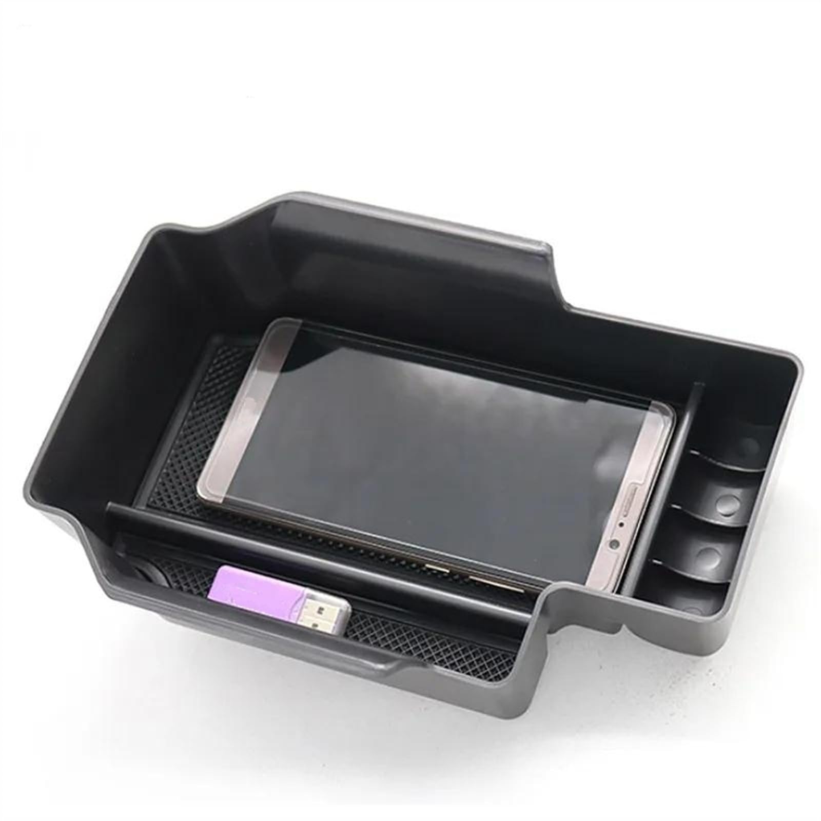 Accoudoir Voiture Boîte De Rangement De Voiture, Support De Conteneur Central, Plateau De Style, Palette, Housse De Protection Pour GMC Pour Canyon Centre Console Accoudoir