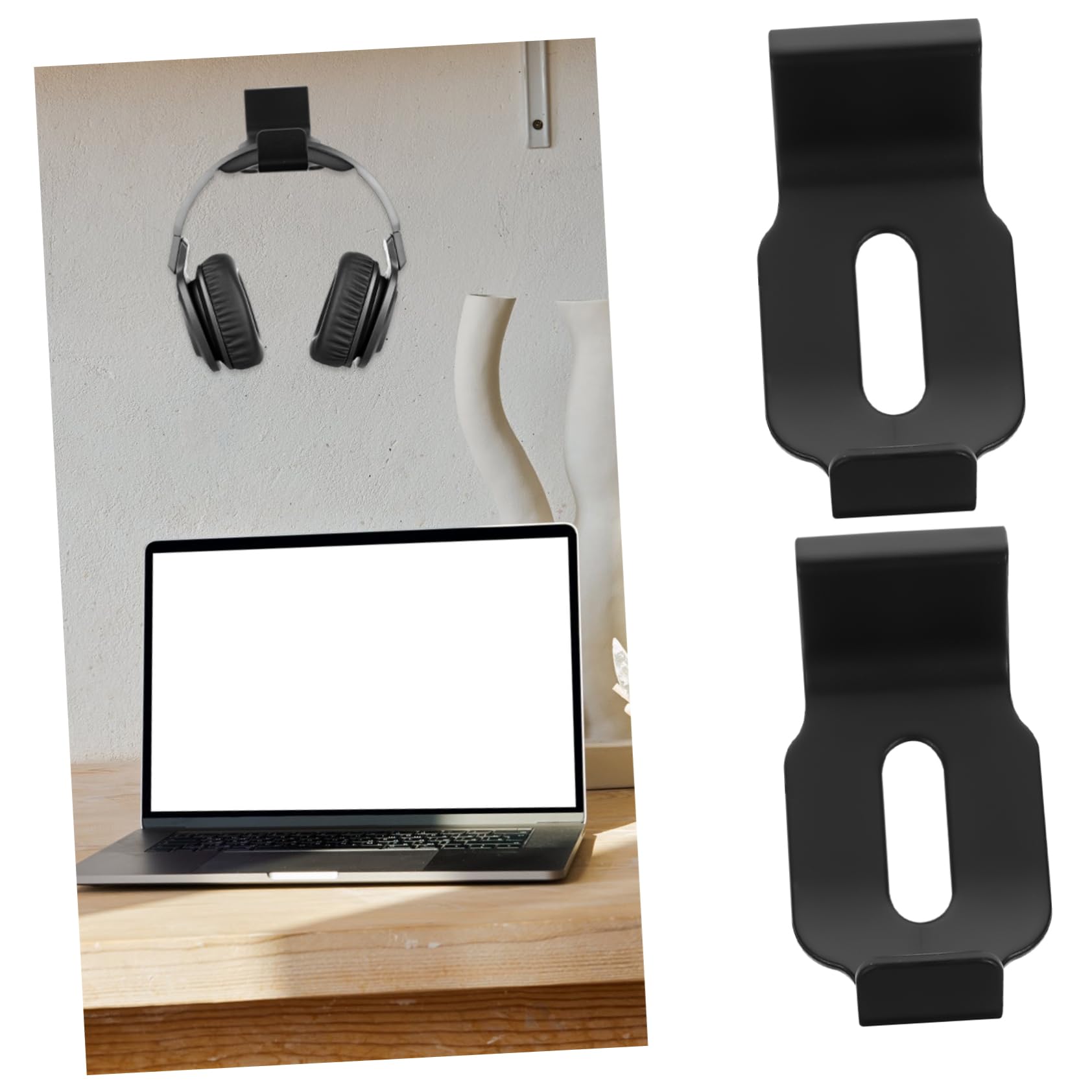 6 Piezas Estante De Almacenamiento Para Auriculares Gancho Para Auriculares Soporte Para Controlador Colgador De es Para Juegos Soporte Montado En La Pared Para