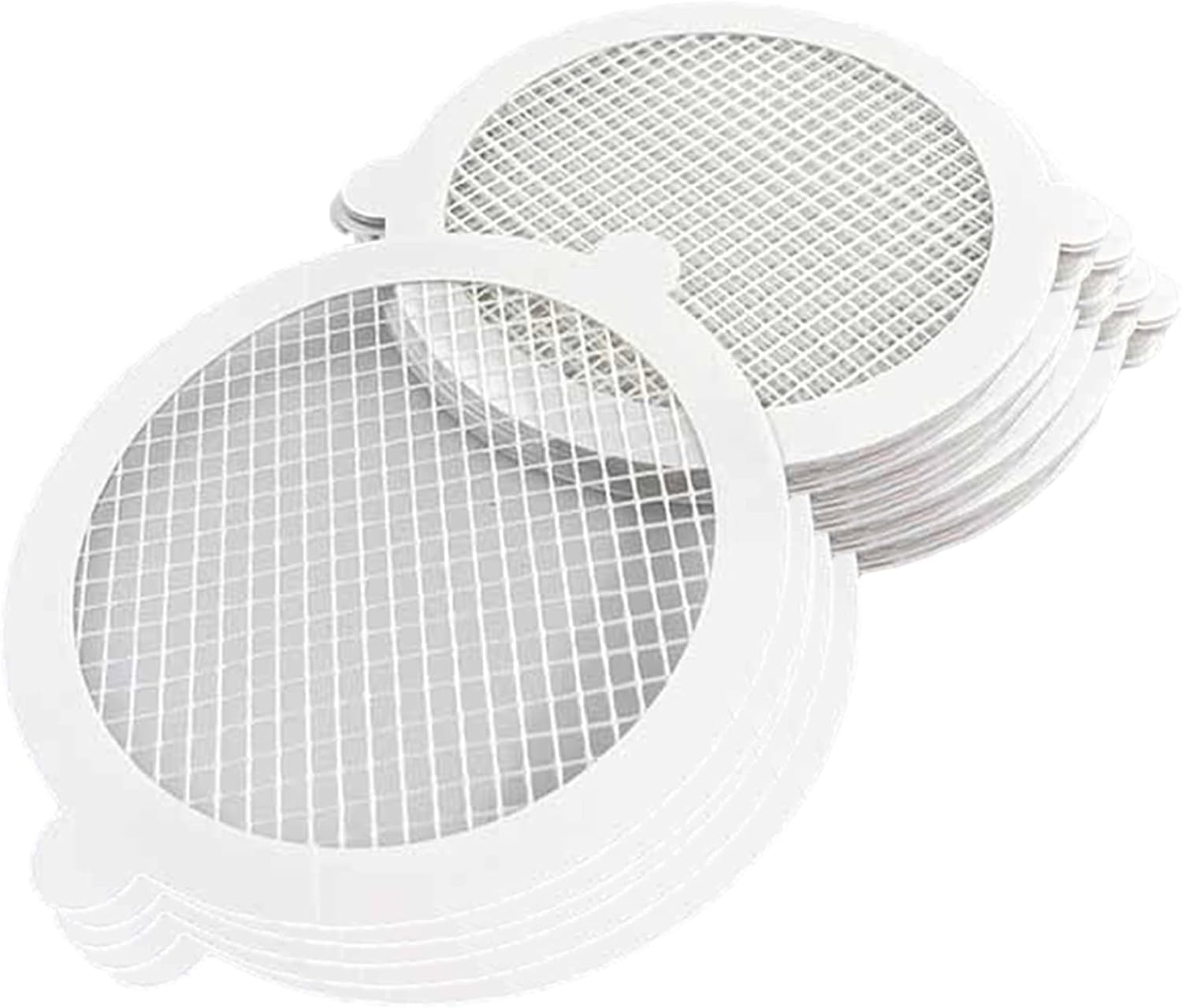 AASTIK SALES Kitchen Sink Strainer Disposable Reusable and Versatile Shower Drain Cover Hair Catcher Shower Drain mesh Stickers (10pcs)