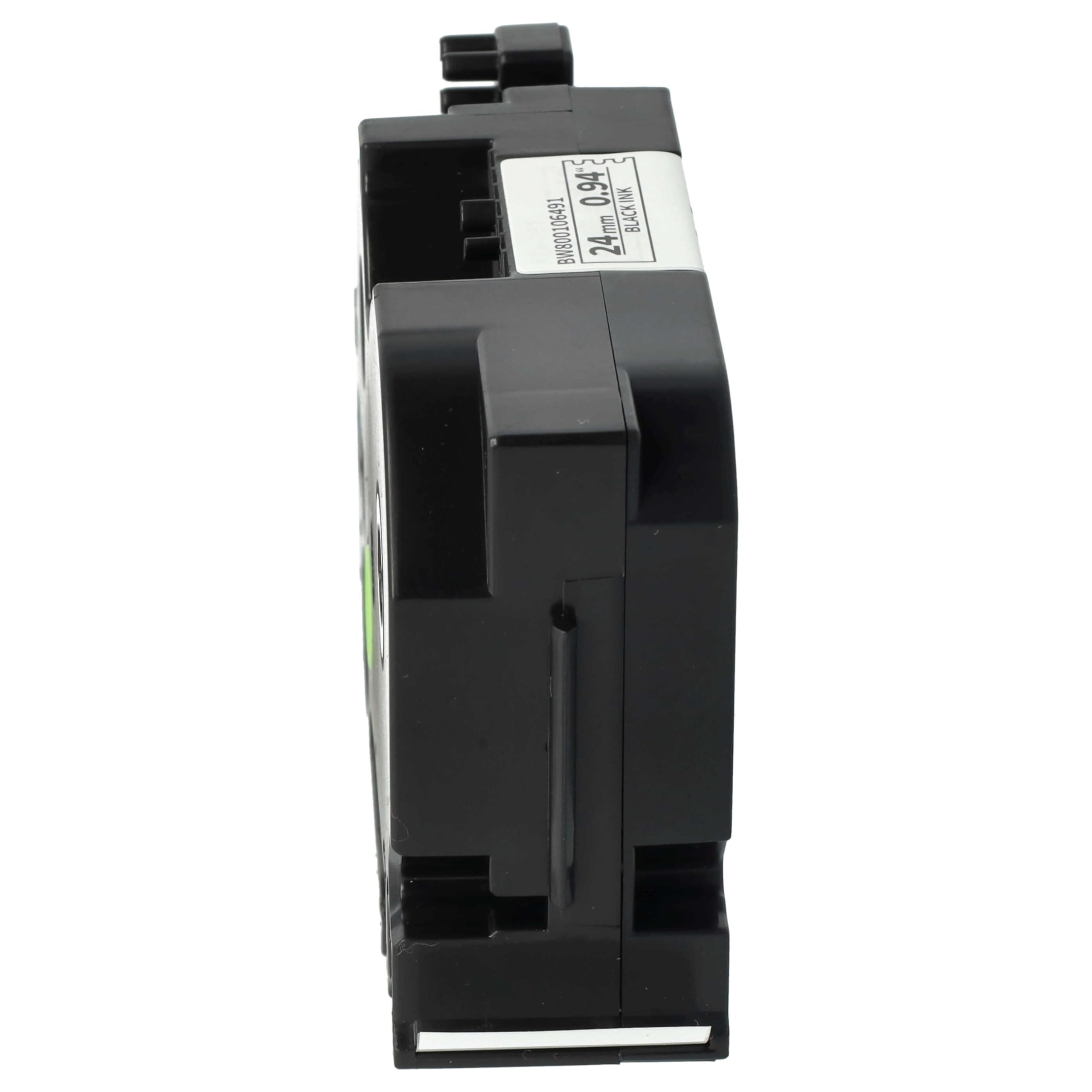 vhbw 10 x taśmy kompatybilne z drukarką etykiet Brother P-Touch RL 700 S, PT-P950W 8m x 24 mm, czarno-białe