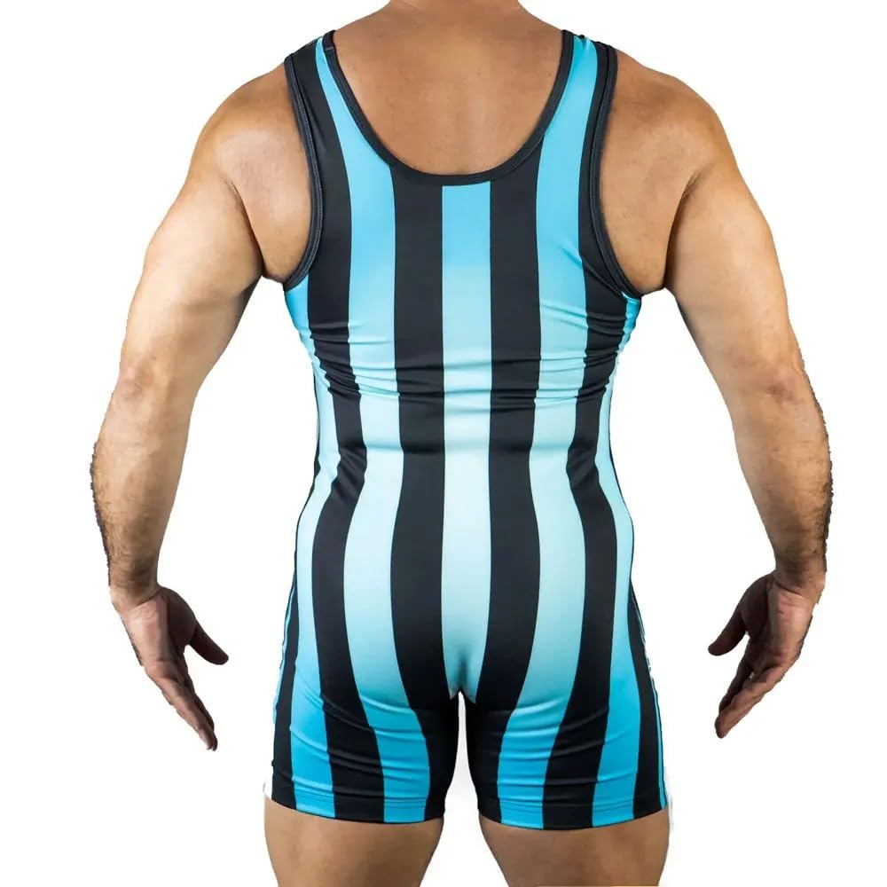 Canottiere da Wrestling Completo da Boxe Body da Uomo Costumi da Bagno Palestra Sport Fitness Body Senza Maniche Abbigliamento da Corsa
