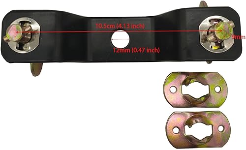 Miniatura 2 de Soporte de abrazadera para puente de luz de cabeza móvil, bloqueo rápido, diámetro de apertura de 0.472 in, capacidad de carga de 220 libras,