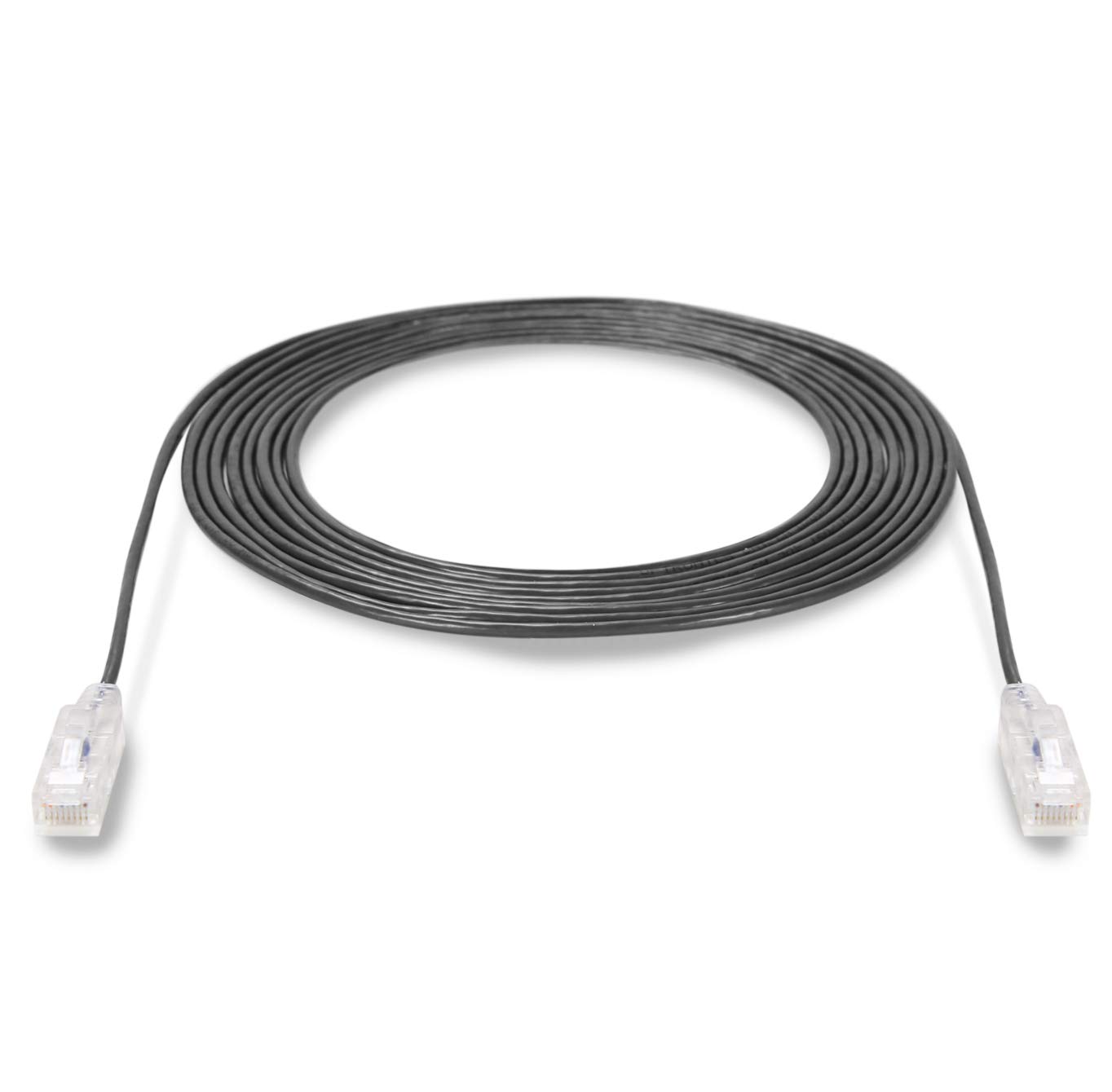 Cable Cat 6A 5 Metros UTP delgado 30AWG Gris