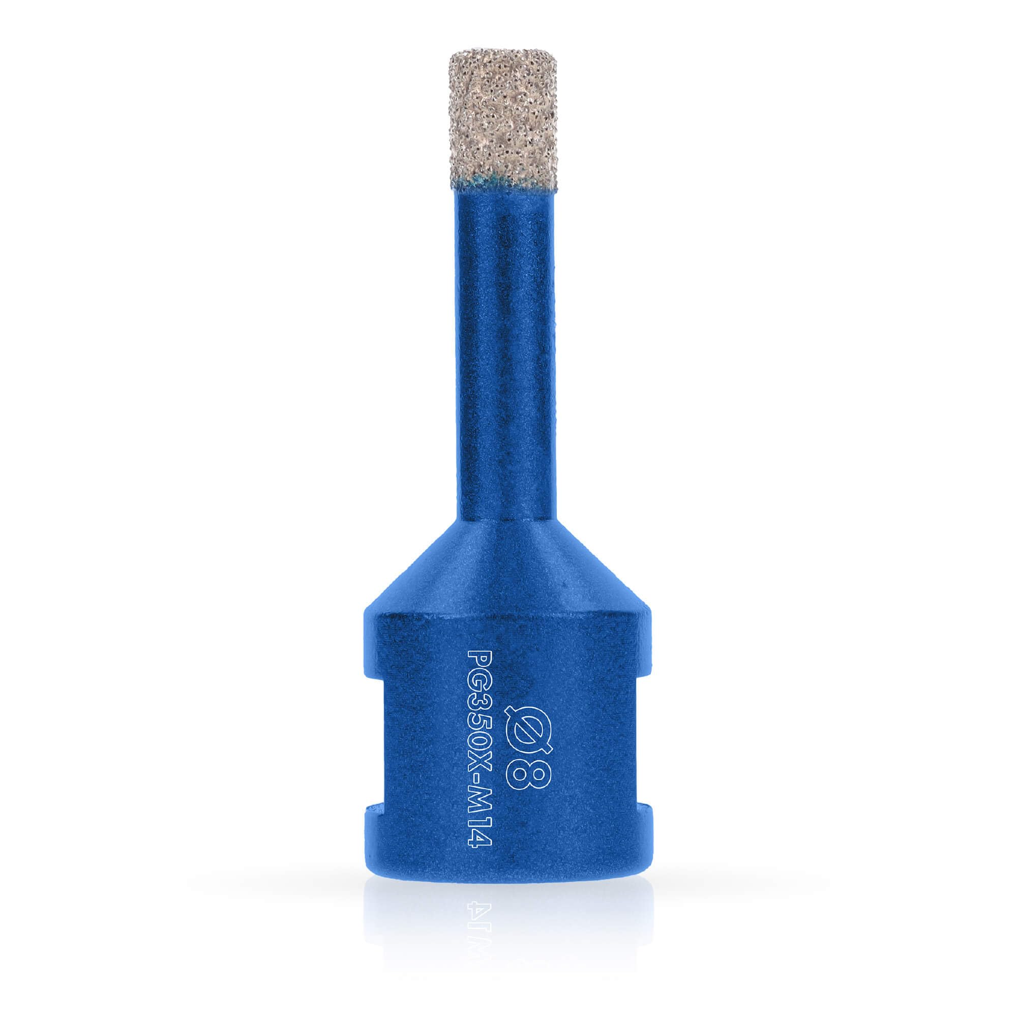 Marcrist 8mm Tile Drill Bit M14 - Vacuum Brazed Diamond Drill Bit for Porcelain Tile - Dry Use for Angle Grinder - Professional Diamond Drill Bits for Porcelain Tiles (490PH)