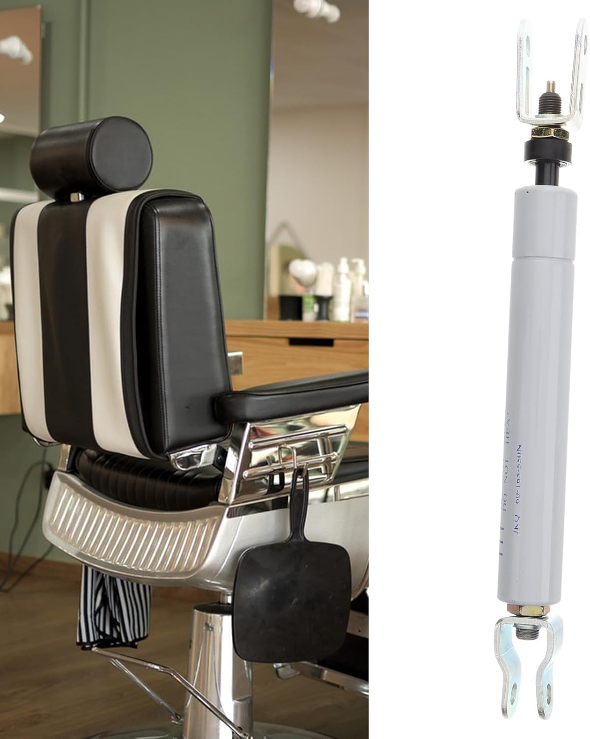 Barber Chair Replacement Part Durable Hydraulic Rod Recliner Pull Cable for Salon Chairs Barber Chair Accessory Salon Chair Connecting Rod (60K)