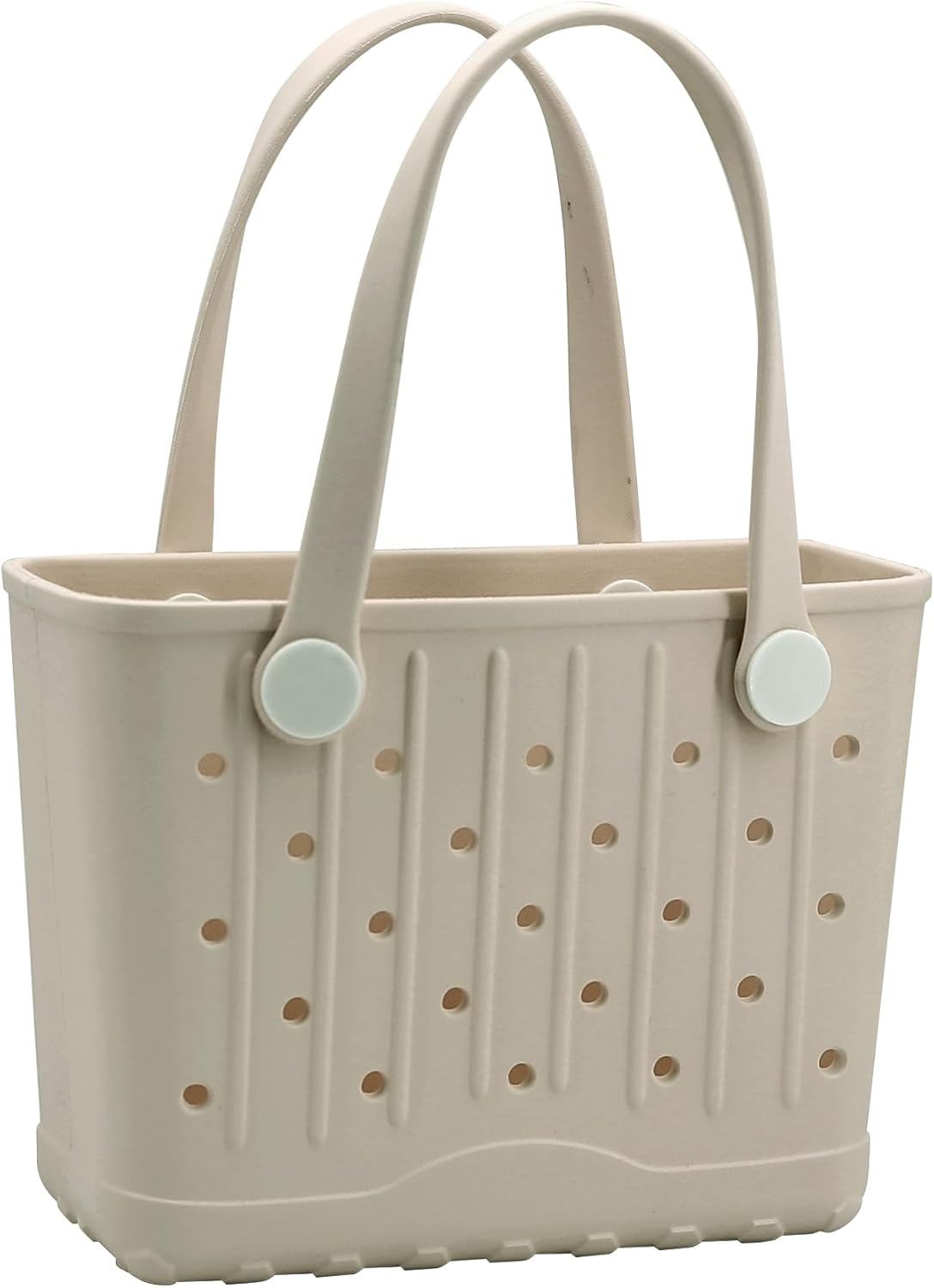 Rubber Tote Bag Small Beach Bag Waterproof Travel Bags Washable Tote Portable Handbag for Sports Beach Outdoor - Image 2