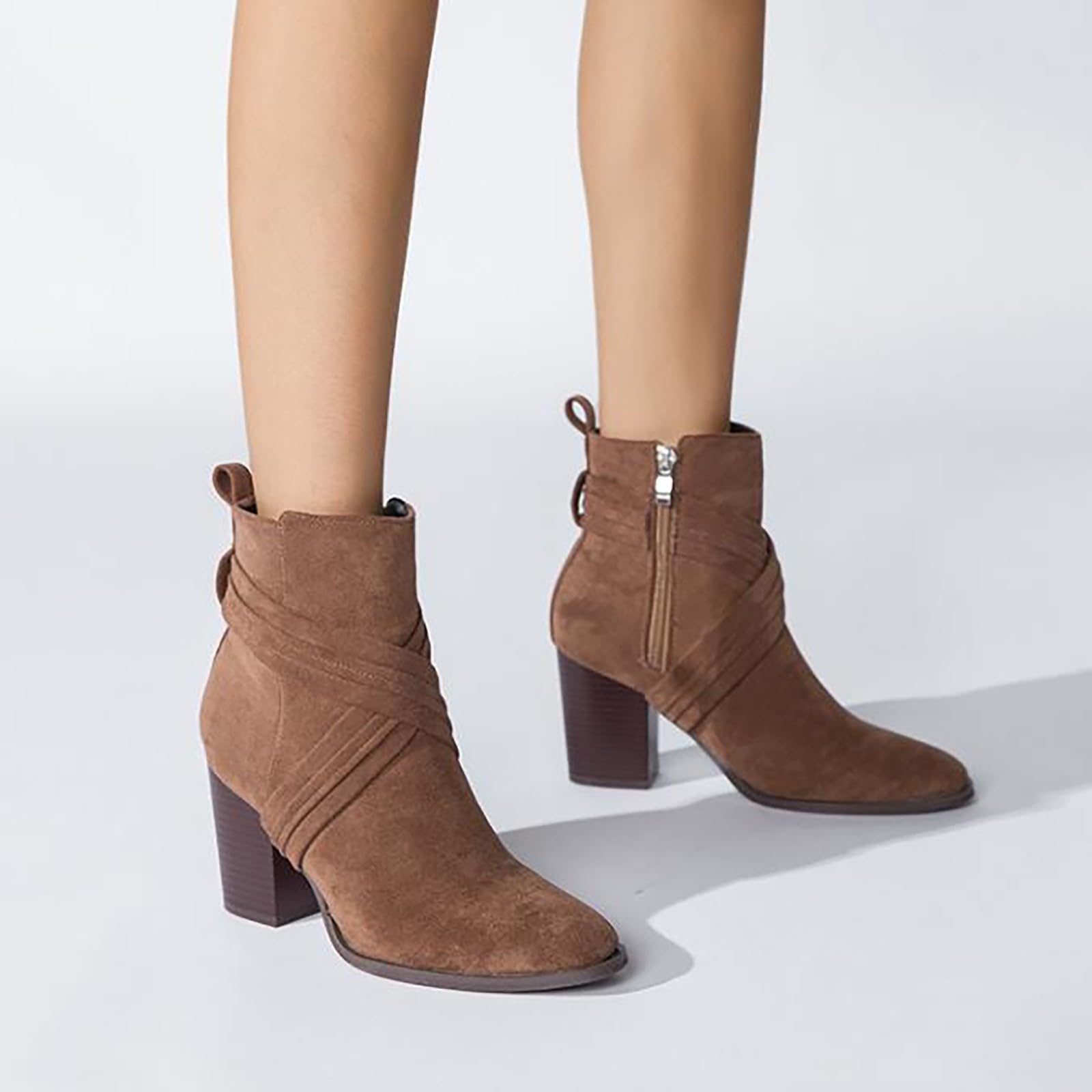 Stivali Equitazione Bambina Moda Lunghi Con Cerniera Laterale E Lacci Con Motivo Stampato Giardino Impermeabili Stivali Western Stivaletti Da Pioggia Fashion Scarpe Da Motivo Stampato a