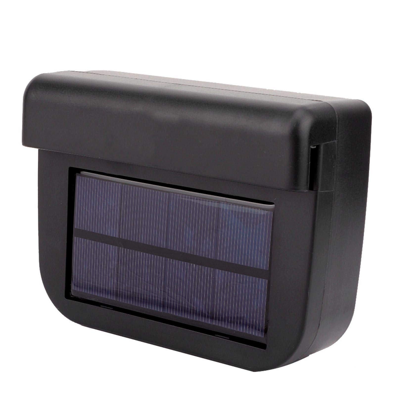 BTER Ventilador de refrigeración para coche de desintoxicación, ventilador de ventilación para coche, energía solar para carros de coches universales