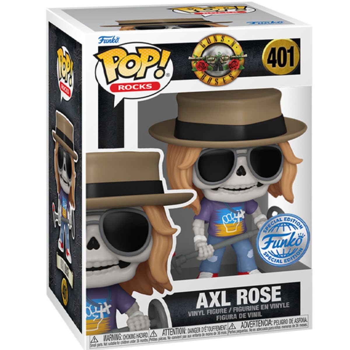 Funko POP！GUNS N' ROSES AXL ROSE フィギュア Funko Pop Guns N Roses 401 Axl Rose Special Edition | Amazon.com.br