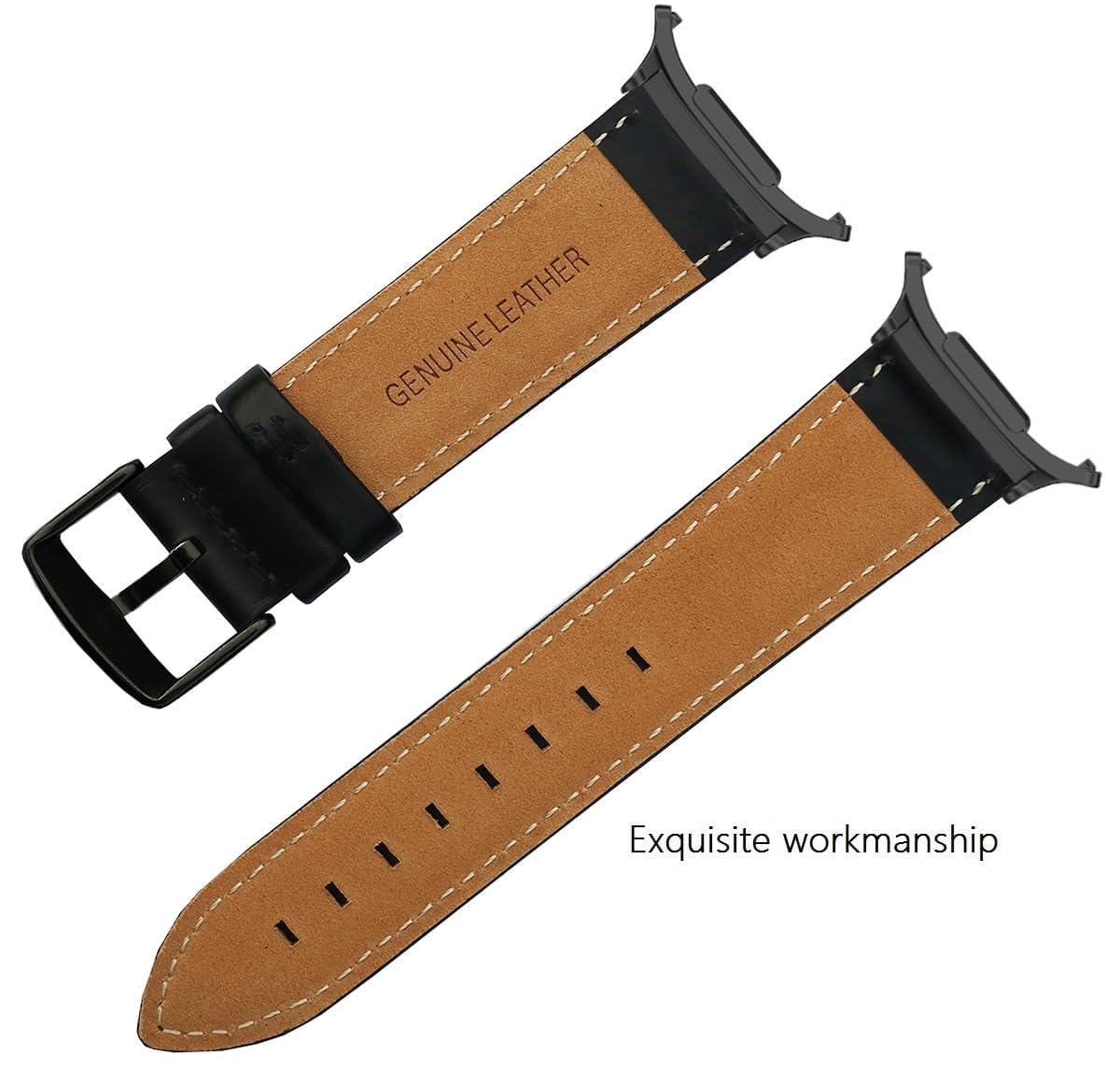 Amazon.com: OTOPO Leather Band Compatible Galaxy Watch 8 40mm 44mm