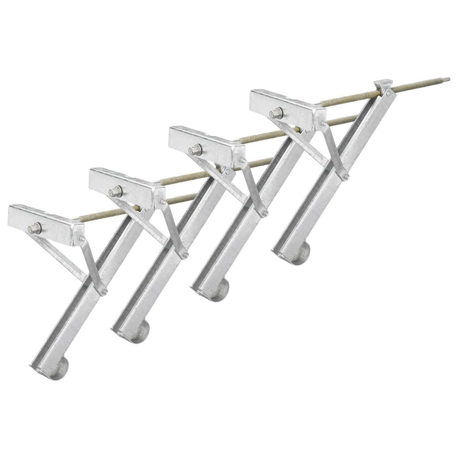 APT Lot de 4 supports de nivellement - Capacité de charge : 450 kg - Pour caravane - 615 x 278 x 507 mm
