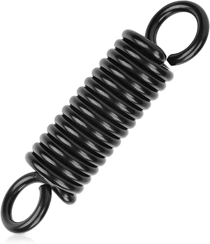 Hamaca de resorte para colgar con gancho para silla, porche, yoga, árbol, bolsa de arena, capacidad de peso de 500 libras, color negro