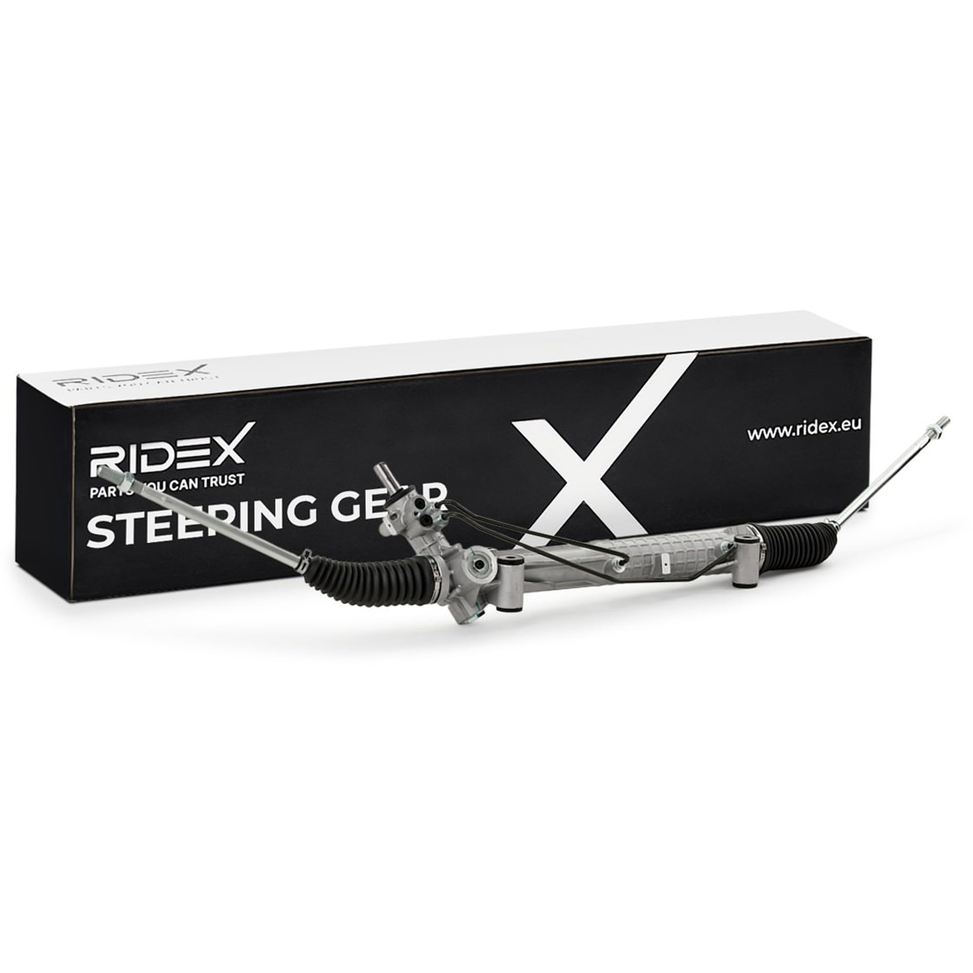 RIDEX 286S0256 Cremallera de dirección hidráulico Compatible con FORD Transit Mk6 Furgoneta V347, V348, FA