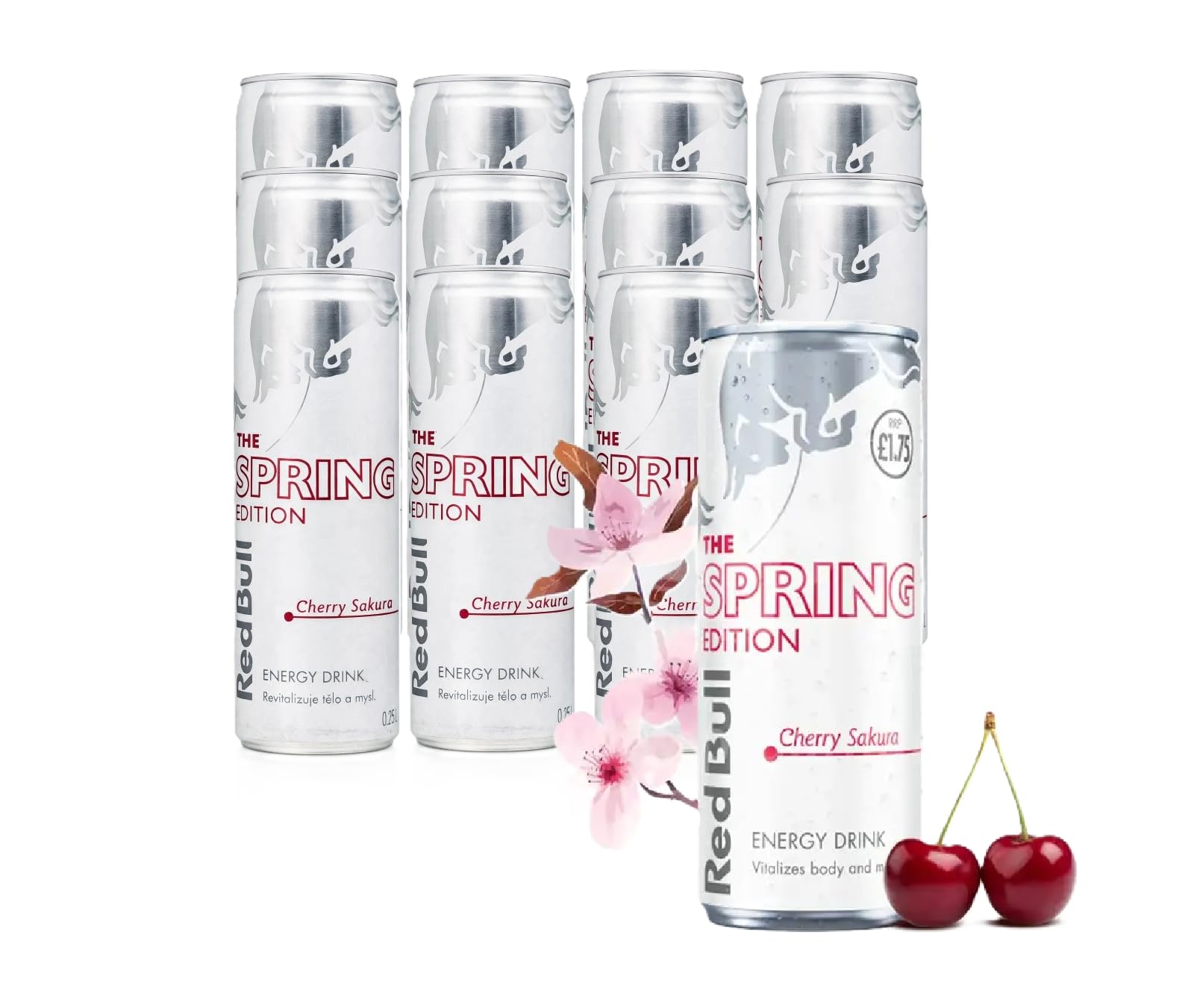 Red Bull The Spring Edition - Cherry Sakura 12 x 250ml