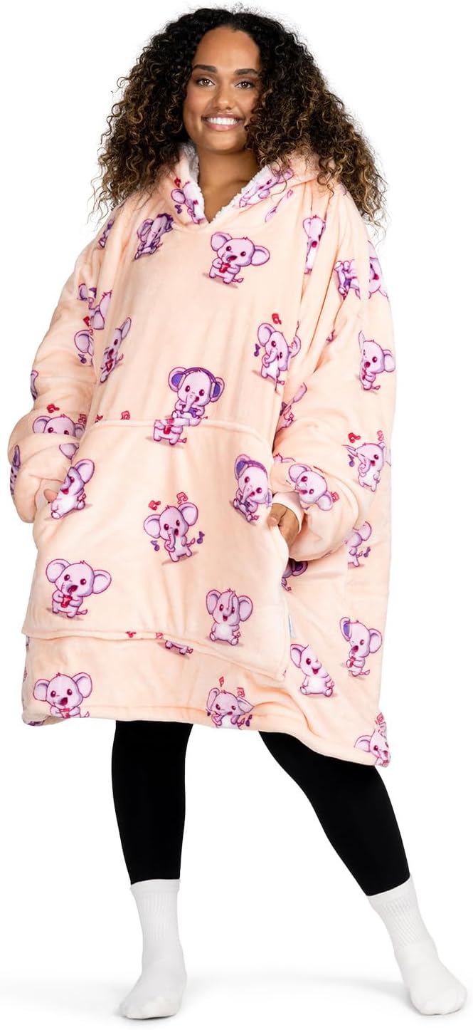 The Oodie Blanket Hoodie Premium Wearable Blanket Adult Cozy Hoodie