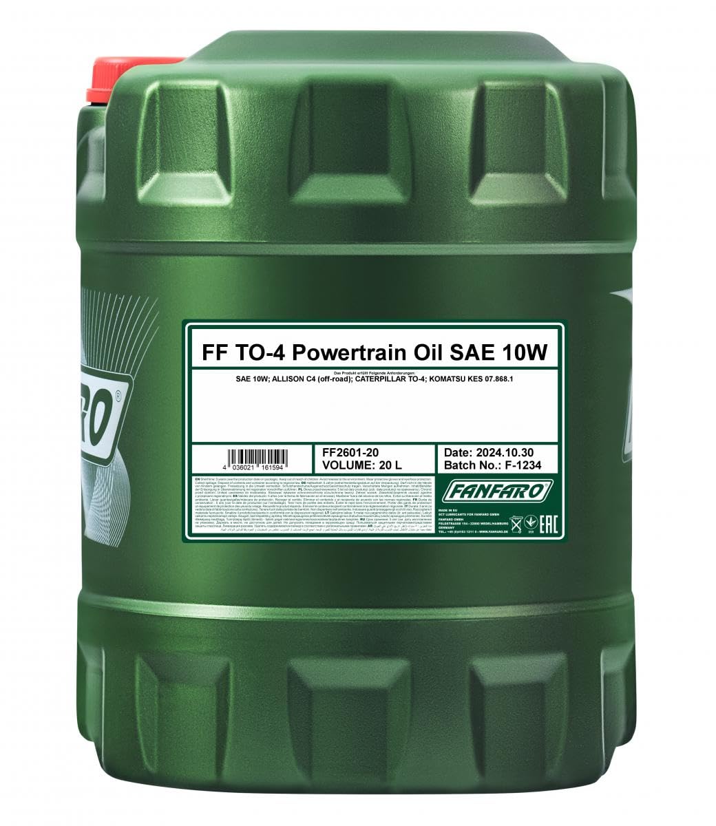FANFARO Aceite de transmisión FF2601-20 20L Cisterna