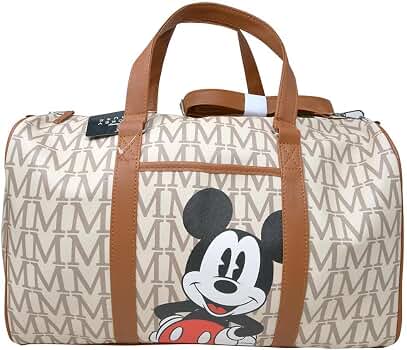 Amazon.com | Disney Duffel Bag, Beige, Medium | Travel Duffels