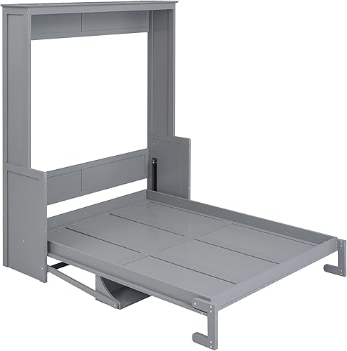 Miniatura 106 de SOFTSEA Base de cama de plataforma de tamaño individual con cajones, no necesita somier (espresso) Espresso,Blanco,Gris,Gris puro.,Blanco